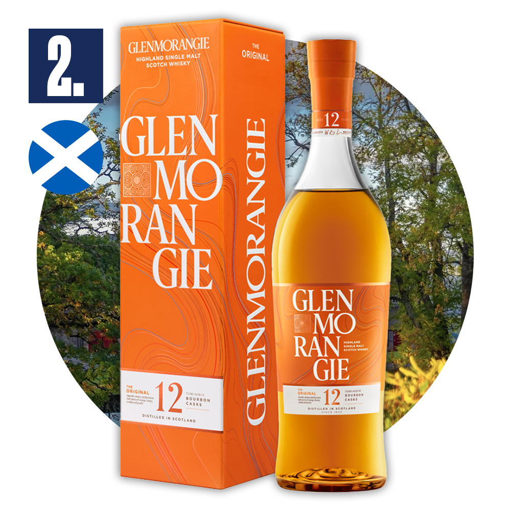 Skotská whisky Glenmorangie 12yo