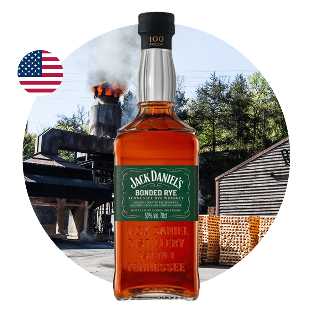 Americká whisky Jack Daniel's Bonded rye