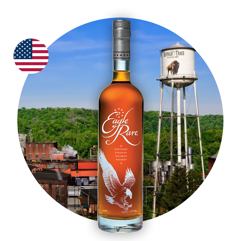Americká bourbon whisky Eagle Rare 10yo