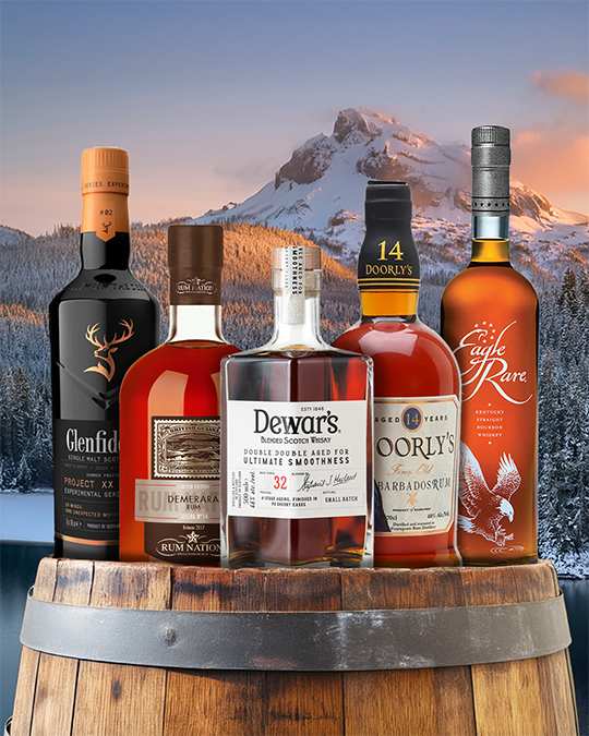 5 zimních whisky a rumů