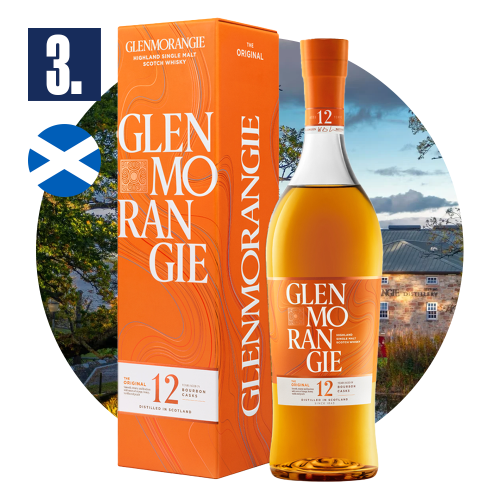 Skotská whisky Glenmorangie 12yo