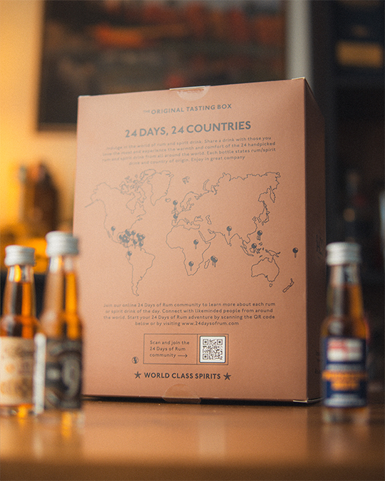 Co je uvnitř 24 days of rum and spirit drink edice 2025?