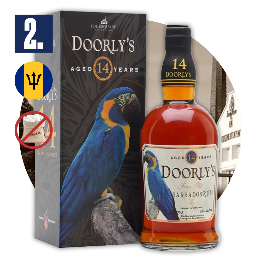 2. místo Rum Doorly's 14yo