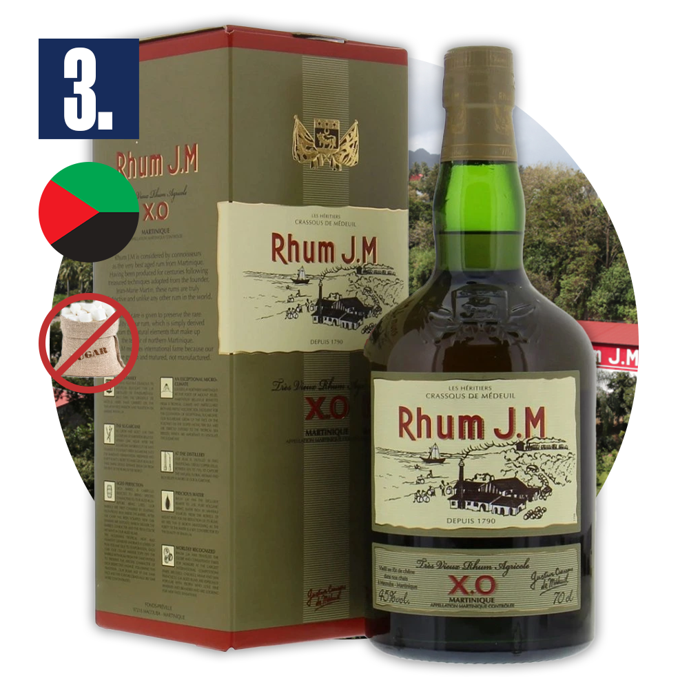 3. místo Rum JM Rhum XO