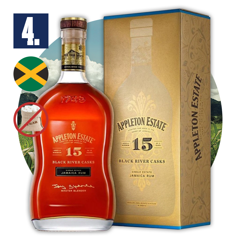 4. místa Rum Appleton Estate 15yo