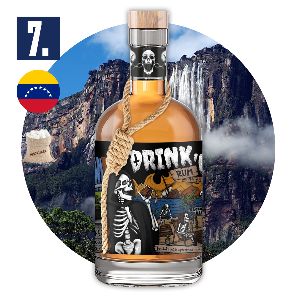 7. místo Rum Drink and Die 14yo