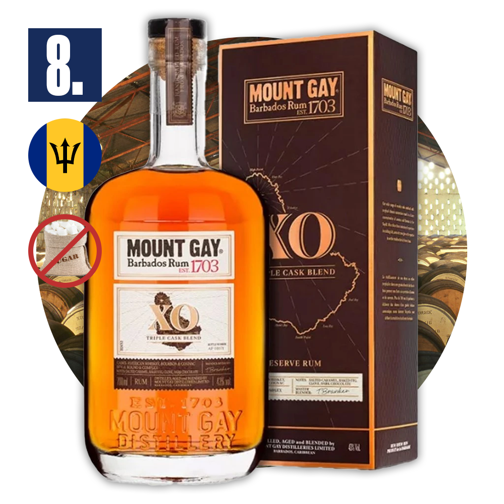 8. místo Rum Mount Gay XO
