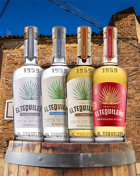 Základní řada tequily od řemeslné značky El Tequileno