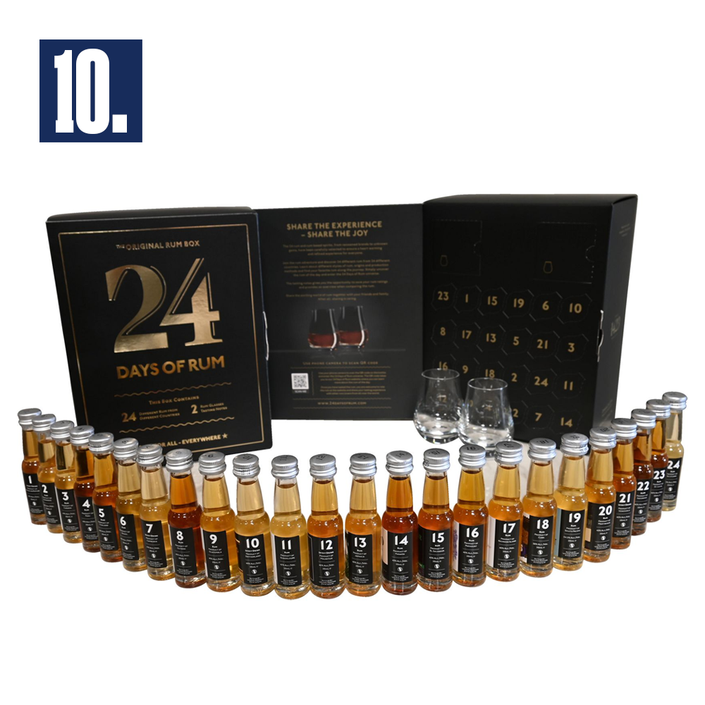 10 místo - Rumový klanedář 24 days of rum