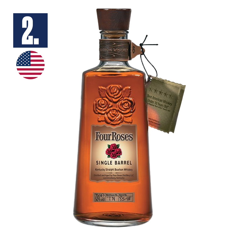 Four Roses Single barrel bourbon whisky