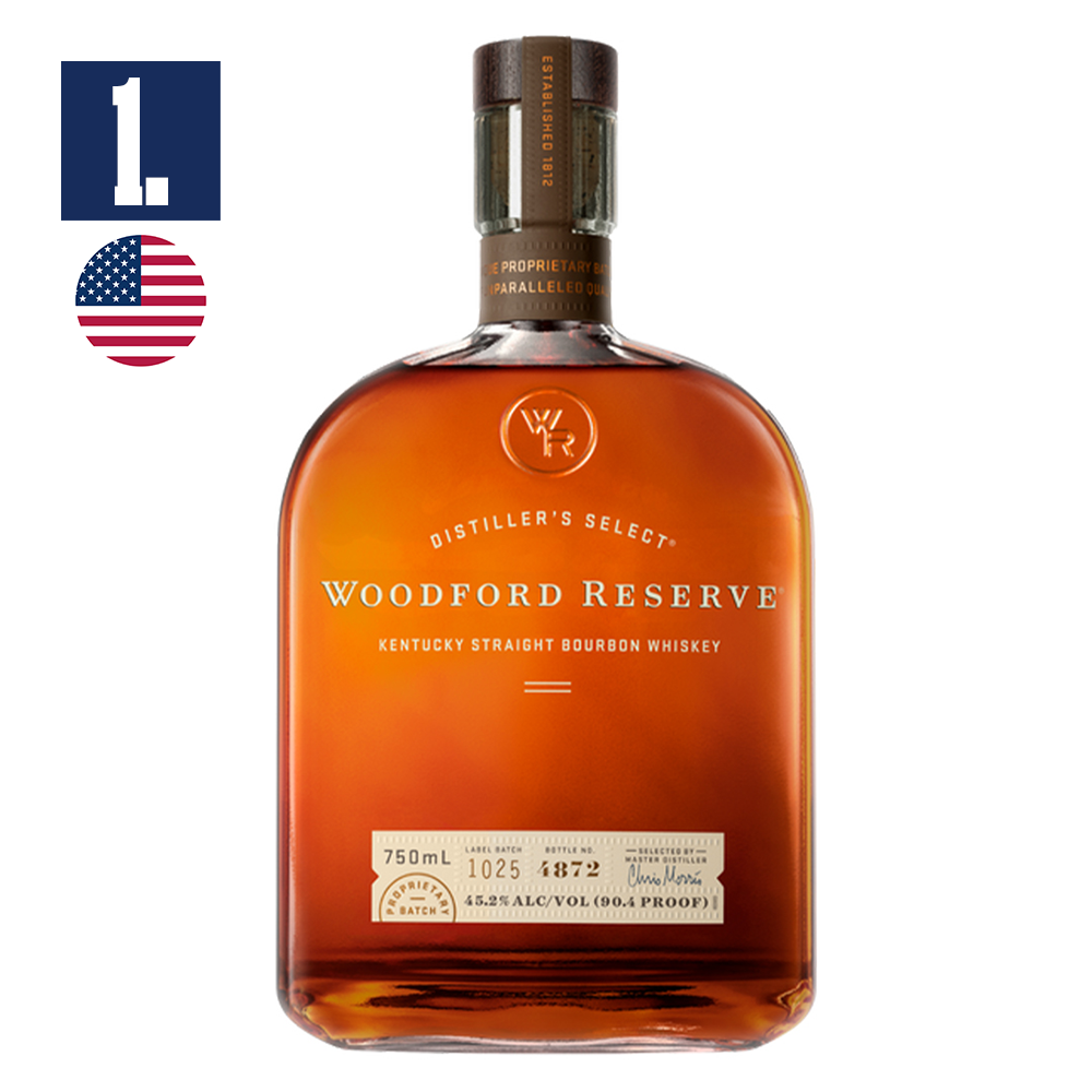 Woodford Reserve kentucky bourbon whisky