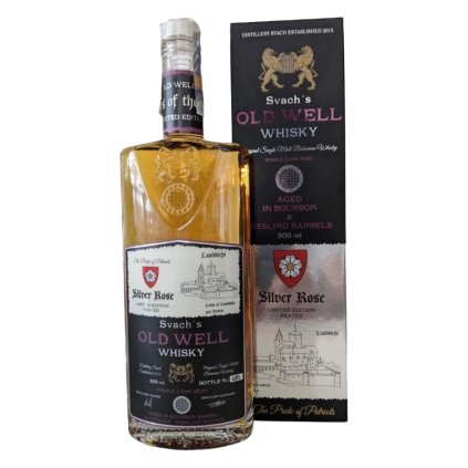 Svachs Old Well Silver Rose 53,5% 0,5l whisky