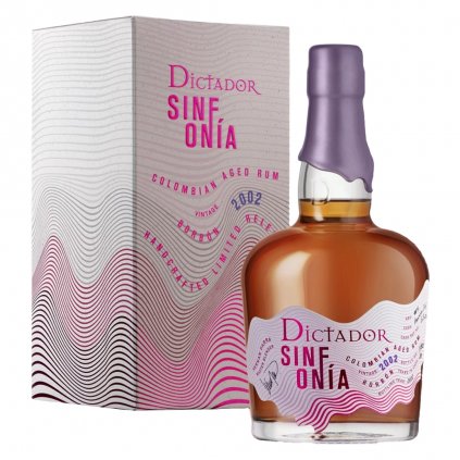 Dictador Sinfonia Borbón 20yo 2002 44% 0,7l rum
