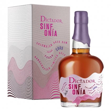 Dictador Sinfonia Pardo 2005 17yo 41% 0,7l rum