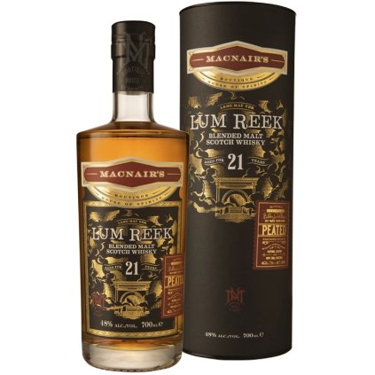 MacNairs 21yo Lum Reek Peated 48% 0,7l