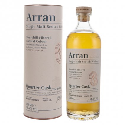 Arran Quarter Cask The Bothy 56,2% 0,7l whisky
