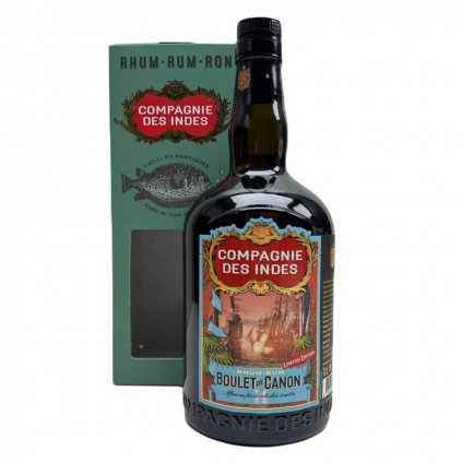 Compagnie des Indes Boulet de Canon n.14 46% 0,7l rum