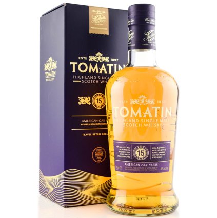 Tomatin 15yo American Oak Casks 46% 0,7l