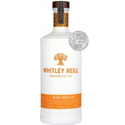 Whitley Neill Blood Orange Gin43% 0,7l