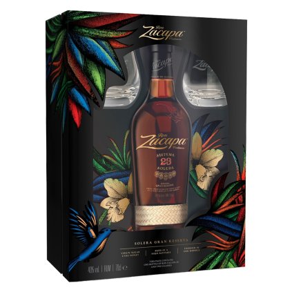 Zacapa Centenario Gran reserva + 2 skla 40% 0,7l rum