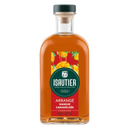 Isautier Arrangé Mangue Caramélisée 37% 0,5l likér a