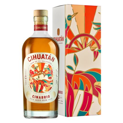 Cihuatán Cinabrio 12yo 40% 0,7l rum