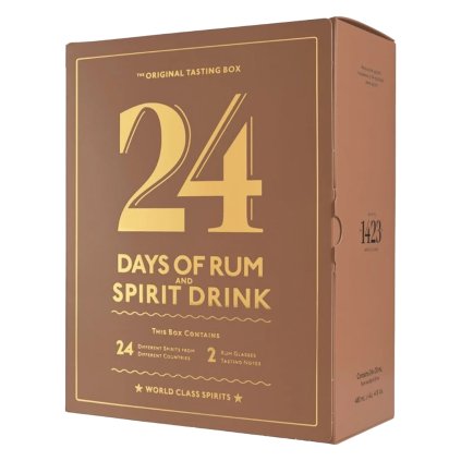 Rumový kalendář 24 Days of Rum and Spirit drink (2025 release) 41,3% 0,48l rum