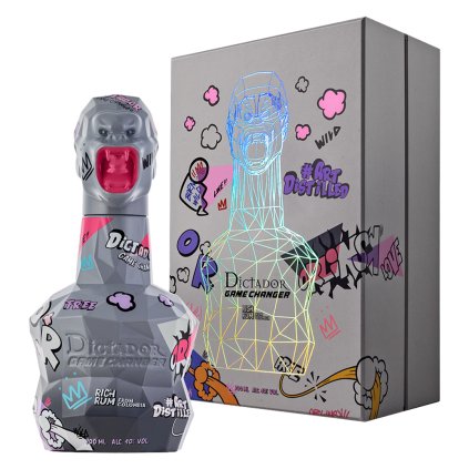 Dictador Game Changer grey & pink 40% 0,7l rum