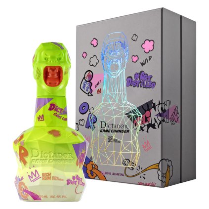 Dictador Game Changer neon yellow 40% 0,7l rum
