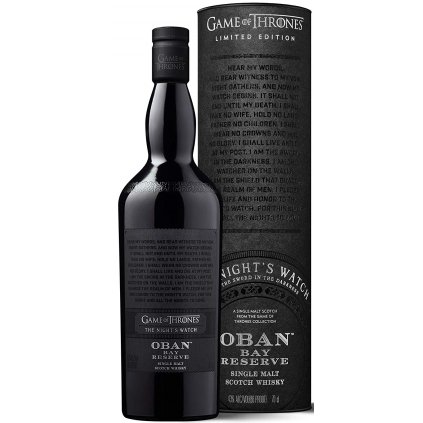 Oban Bay Reserve Game of Thrones Night's Watch 43% 0,7l