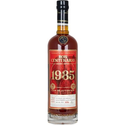 Centenario Rum 1985 Second Batch 43% 0,7l