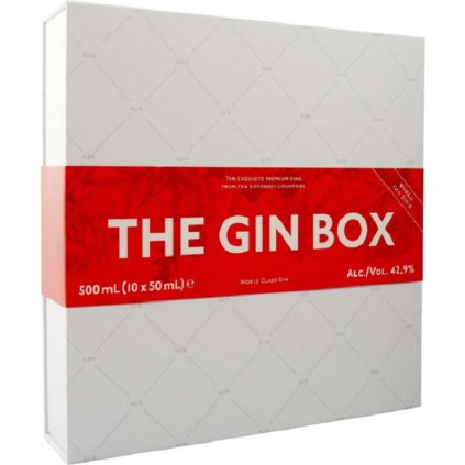 Gin Box World Tour 10x0,05l
