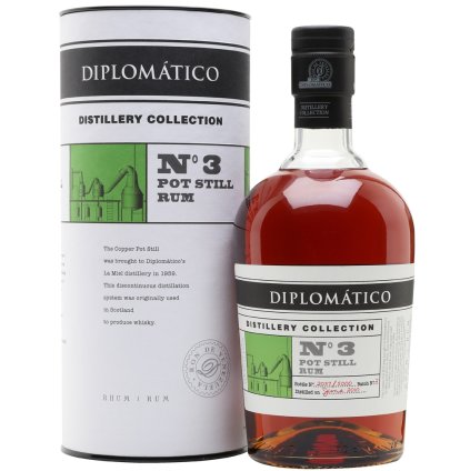 Diplomatico Distillery Collection No.3 Pot Still Rum 47% 0,7l