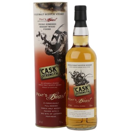 Peats Beast Batch Strength Pedro Ximenez Sherry Wood Finish 54,1% 0,7l