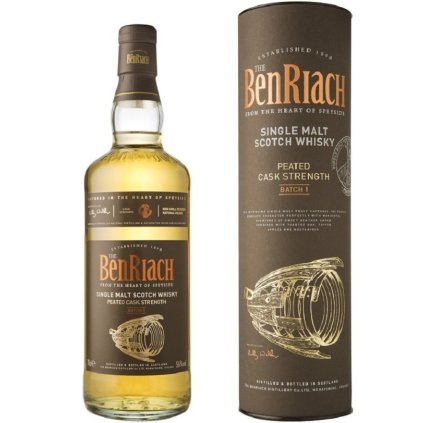BenRiach Peated Cask Strength Batch 1 56% 0,7l