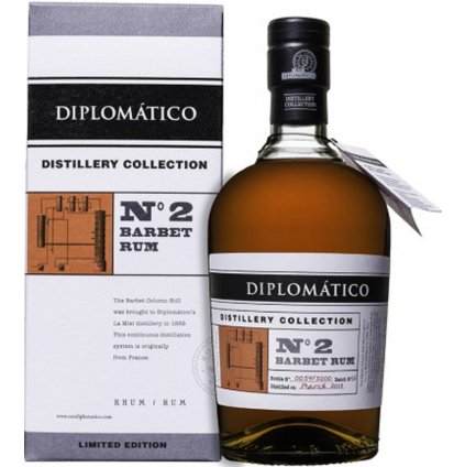 Diplomatico Distillery Collection No.2 Barbet Column Rum 47% 0,7l