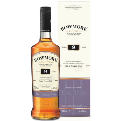 Bowmore 9yo 40% 0,7l