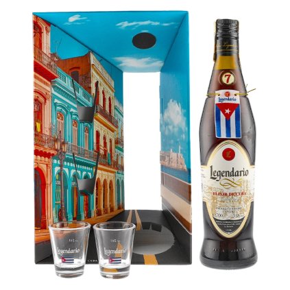 Legendario + 2 sklenice 34% 0,7l likér