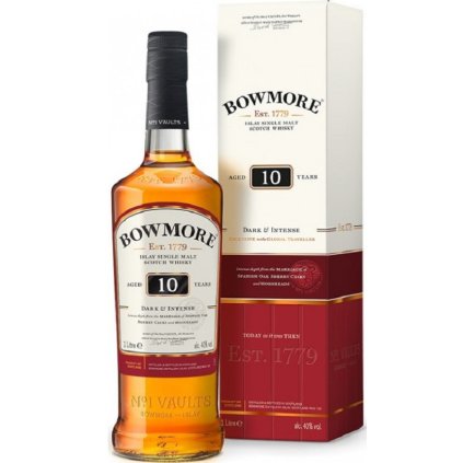 Bowmore 10yo Dark & Intense 40% 1l