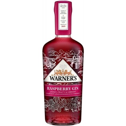 Warners Raspberry Gin 40% 0.7l