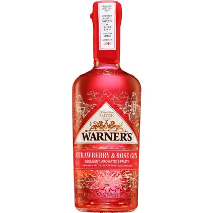 Warners Strawberry and Rose 40% 0,7l
