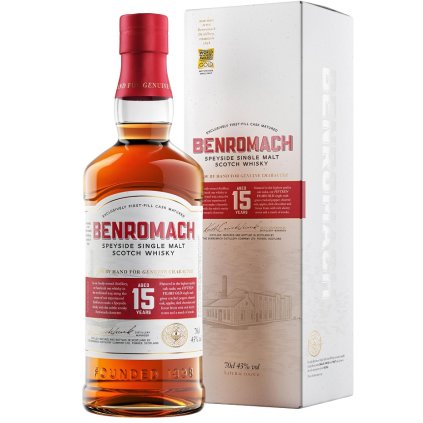 Benromach 15yo 43% 0,7l