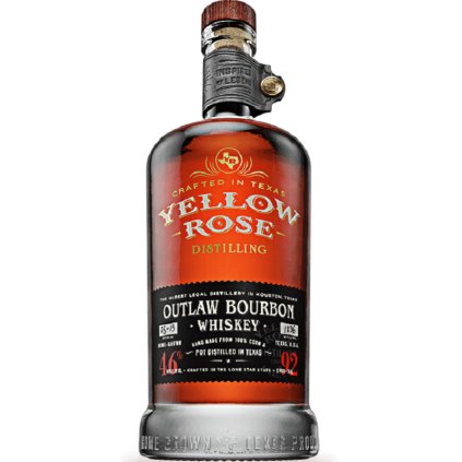Yellow Rose Outlaw Bourbon Whiskey 46% 0,7l