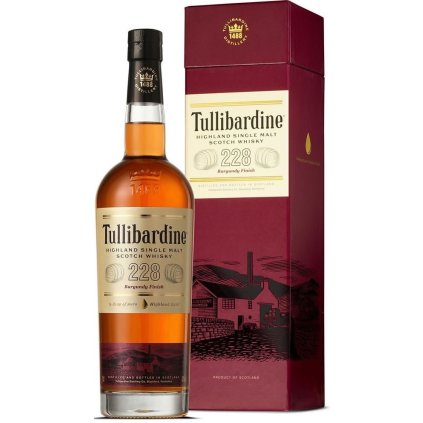 Tullibardine 228 Burgundy Cask Finish 43% 0,7l
