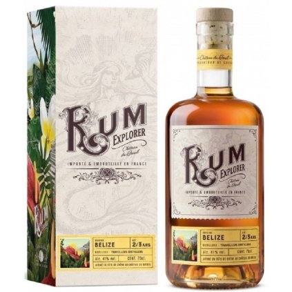 Rum Explorer Belize 2/3 41% 0,7l