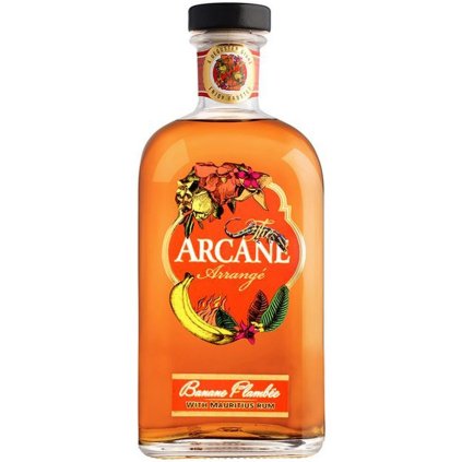 Arcane Arrangé Banane Flambée 40% 0,7l