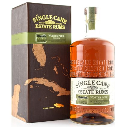 Single Cane Estate Rums Worthy Park 40% 1l