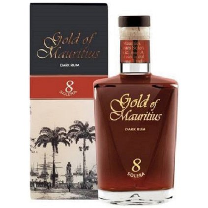 Gold of Mauritius Solera 8yo 40% 0,7l