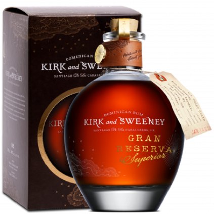 Kirk and Sweeney Gran Reserva Superior Kartonek 40% 0,7l