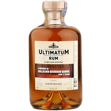 Ultimatum Ballechin Bourbon Barrel 43,1% 0,7l